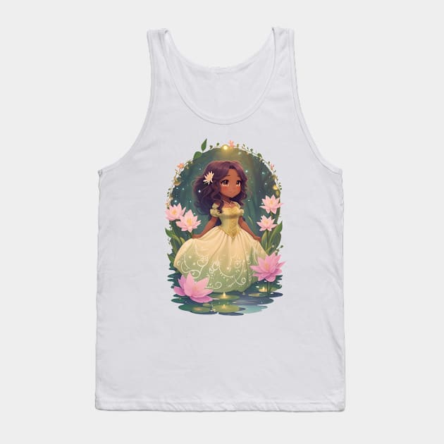 A Frog Princess Tank Top by Selene’s Designs